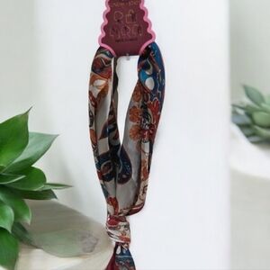 ❤️🔹️Sunday State 🔹️Floral Print  Silk Head Bag Scarf